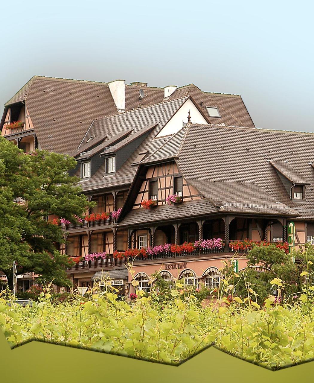 Hotel Munsch Restaurant & Wellness, Colmar Nord - Haut-Koenigsbourg Saint-Hippolyte  Ngoại thất bức ảnh